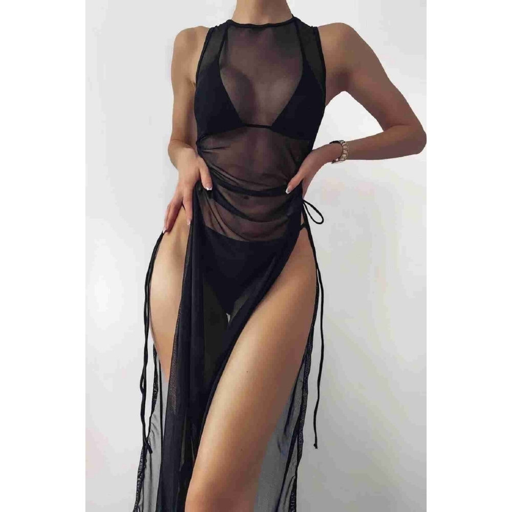 Sexy net pareo or sarong.